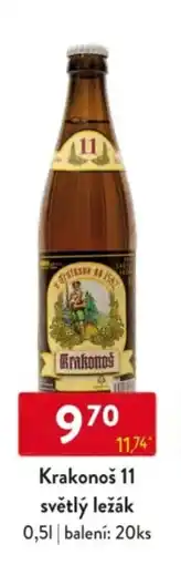 Qanto Krakonoš 11 světlý ležák nabídka