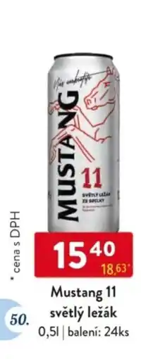 Qanto Mustang 11 světlý ležák nabídka