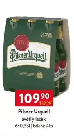 Qanto Pilsner Urquell světlý ležák nabídka