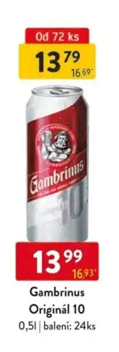 Qanto Gambrinus Originál 10 nabídka