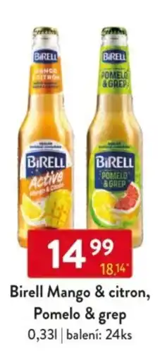 Qanto Birell Mango & citron, Pomelo & grep nabídka