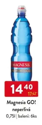 Qanto Magnesia GO! neperlivá nabídka