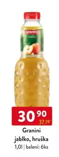 Qanto Granini jablko, hruška nabídka