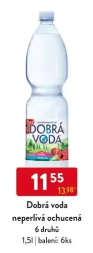 Qanto Dobrá voda neperlivá ochucená nabídka