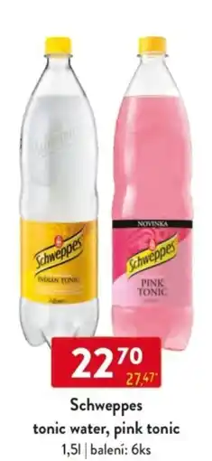 Qanto Schweppes tonic water, pink tonic nabídka