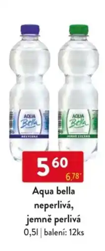 Qanto Aqua bella neperlivá, jemně perlivá nabídka