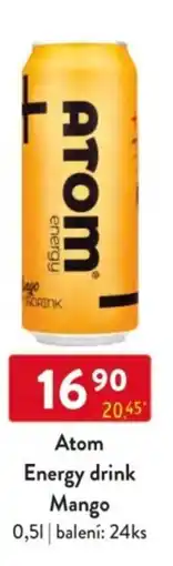 Qanto Atom Energy drink Mango nabídka