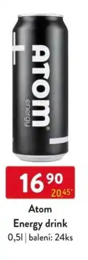 Qanto Atom Energy drink nabídka