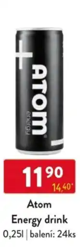 Qanto Atom Energy drink nabídka