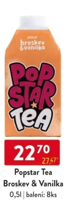 Qanto Popstar Tea Broskev & Vanilka nabídka