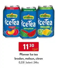Qanto Pfanner Ice tea broskev, meloun, citron nabídka
