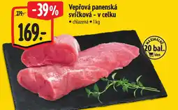 Albert Vepřová panenská svíčková - v celku nabídka