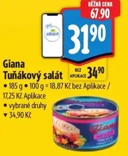 Albert Giana Tuňákový salát nabídka