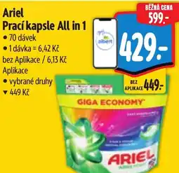 Albert Ariel Prací kapsle All in 1 nabídka