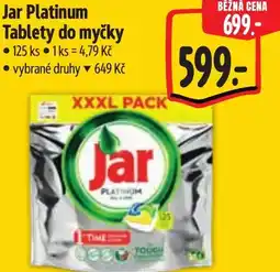 Albert Jar Platinum Tablety do myčky nabídka