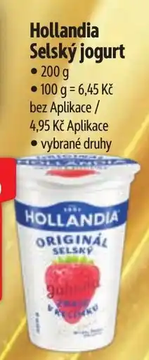 Albert Hollandia Selský jogurt nabídka