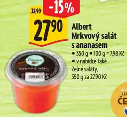 Albert Albert Mrkvový salát s ananasem nabídka