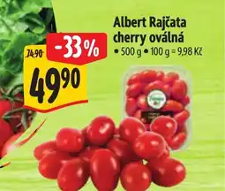 Albert Albert Rajčata cherry oválná nabídka