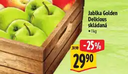Albert Jablka Golden Delicious skládaná nabídka