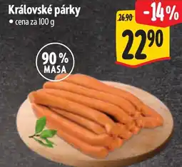 Albert Královské párky nabídka