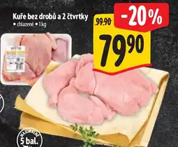 Albert Kuře bez drobů a 2 čtvrtky nabídka
