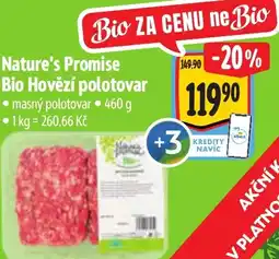 Albert Nature's Promise Bio Hovězí polotovar nabídka