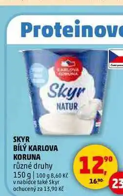 Penny Market SKYR BÍLÝ KARLOVA KORUNA nabídka