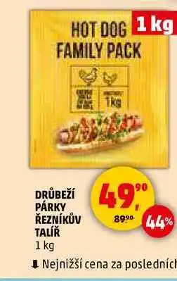 Penny Market DRŮBEŽÍ PÁRKY ŘEZNÍKŮV TALÍŘ nabídka