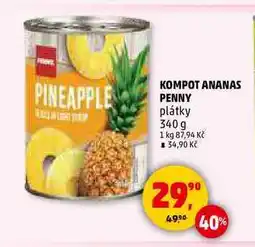 Penny Market KOMPOT ANANAS PENNY nabídka