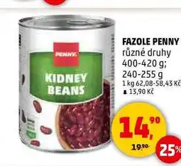 Penny Market FAZOLE PENNY nabídka