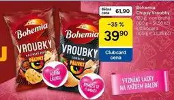 Tesco Bohemia Chipsy Vroubky, 120 g, více druhů nabídka