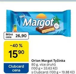Tesco Orion Margot Tyčinka, 80 g, více druhů nabídka