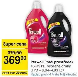Tesco Perwoll Prací prostředek, 46-75 PD, vybrané druhy nabídka