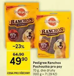 Tesco Pedigree Ranchos Pochoutka pro psy nabídka