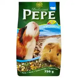 Tesco Pepe Delicious kompletní krmivo pro morčata 750g nabídka