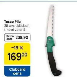 Tesco Tesco Pila, 28 cm, skládací. tmavě zelená nabídka