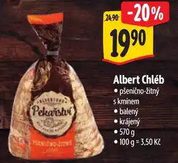 Albert Albert Chléb nabídka