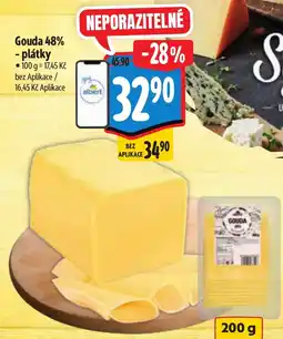 Albert Gouda 48% - plátky nabídka