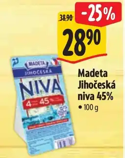 Albert Madeta Jihočeská niva 45% nabídka