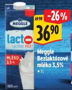 Albert Meggle Bezlaktózové mléko 3,5% nabídka