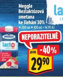 Albert Meggle Bezlaktózová smetana ke šlehání 30% nabídka