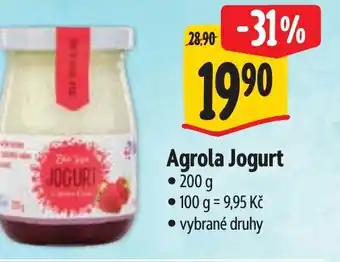 Albert Agrola Jogurt nabídka