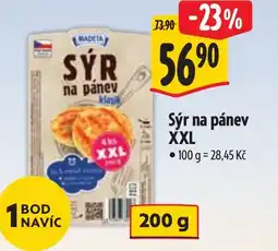 Albert Madeta Sýr na pánev XXL nabídka