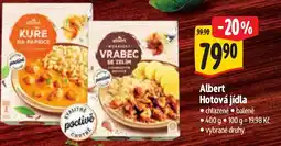 Albert Albert Hotová jídla nabídka