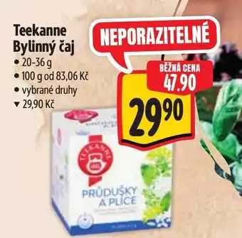 Albert Teekanne Bylinný čaj nabídka