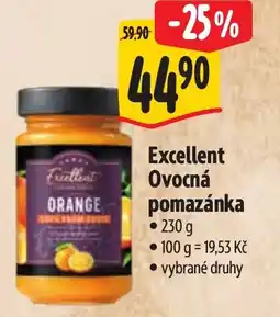 Albert Excellent Ovocná pomazánka nabídka