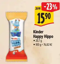 Albert Kinder Happy Hippo nabídka