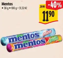 Albert Mentos nabídka