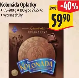 Albert Kolonáda Oplatky nabídka