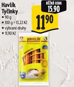 Albert Havlík Tyčinky nabídka